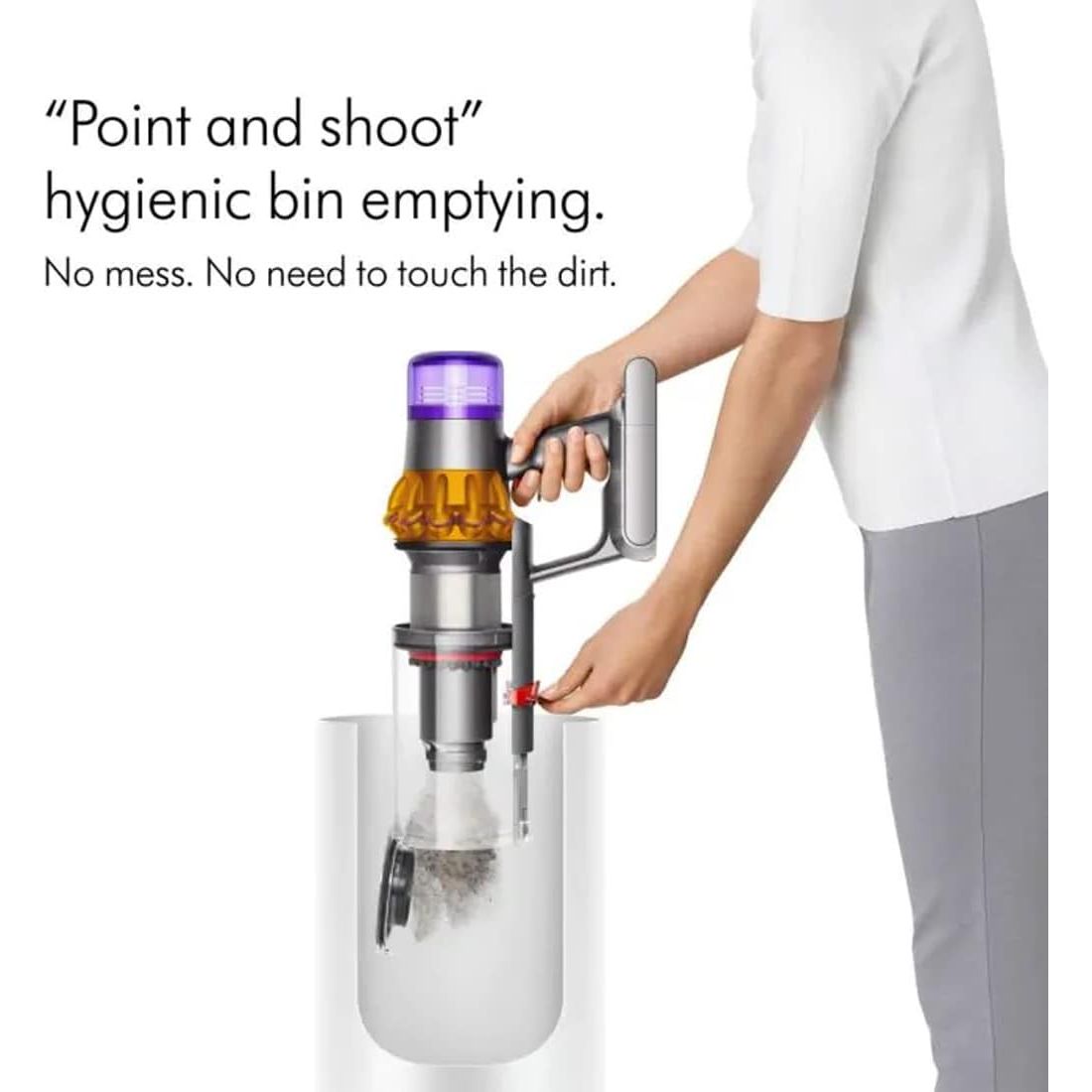 Buy Dyson,DYSON V15 Detect Absolute Cordless Vacuum Cleaner - Yellow & Nickel - Gadcet UK | UK | London | Scotland | Wales| Near Me | Cheap | Pay In 3 | Vacuums